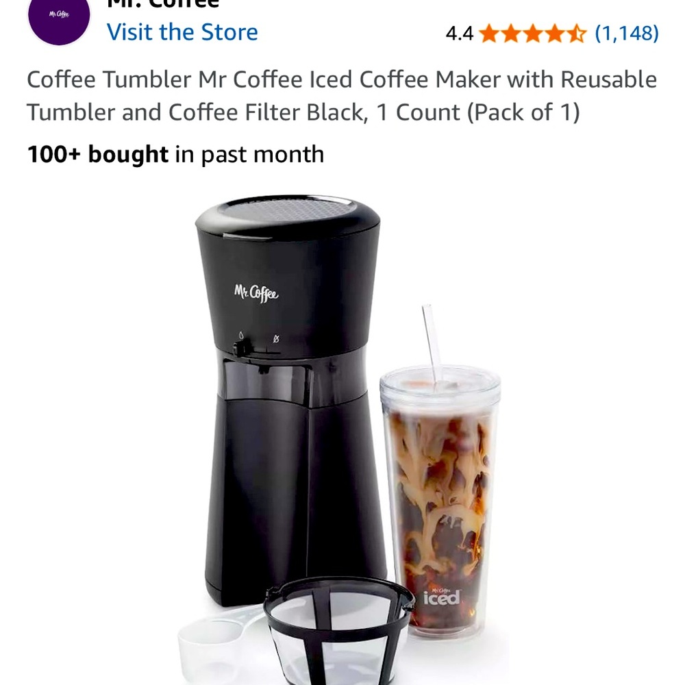 Me. Coffee iced coffee maker
